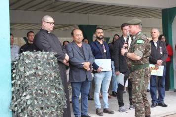 Foto - COMEMORAÇÃO DO DIA DO SOLDADO NO TIRO DE GUERRA