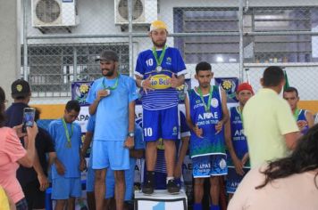 Foto - Torneio de Atletismo entres as APAES do Vale do Ribeira foi realizado no Centro de Eventos em Cajati