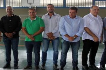 Foto - Inauguração da Quadra Poliesportiva Jardim Ana Maria