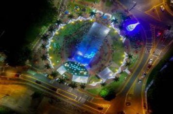 Foto - Inauguração das Luzes e Tributo ao Tim Maia