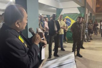 Foto - FORMATURA TIRO DE GUERRA DE CAJATI 