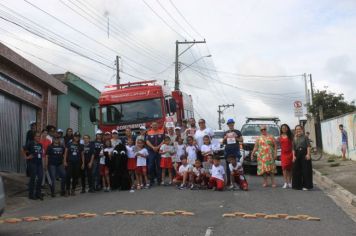 Foto - PASSEATA CONTRA A DENGUE- ESCOLA JARDIM ANA MARIA