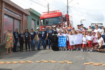 Foto - PASSEATA CONTRA A DENGUE- ESCOLA JARDIM ANA MARIA