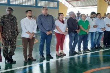 Foto - Inauguração da Quadra Poliesportiva Jardim Ana Maria