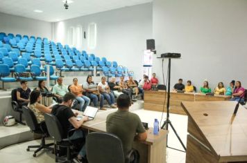 Foto -  Pré-Conferência  da Saúde com os Profissionais da Saúde do Município.