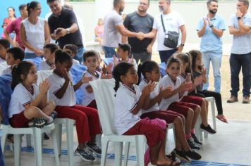 Foto - Inauguração da Escola Municipal de Educação Básica Bairro Jardim São José