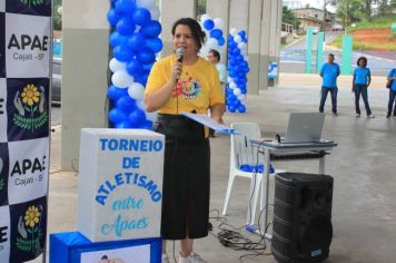 Foto - Torneio de Atletismo entres as APAES do Vale do Ribeira foi realizado no Centro de Eventos em Cajati