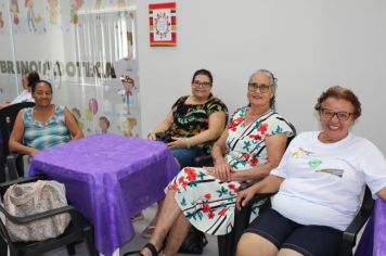 Foto - CREAS REALIZA CAMPANHA JUNHO VIOLETA EM CAJATI