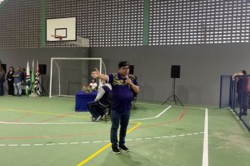 Foto - INAUGURAÇÃO DA QUADRA POLIESPORTIVA CAPITÃO BRÁS