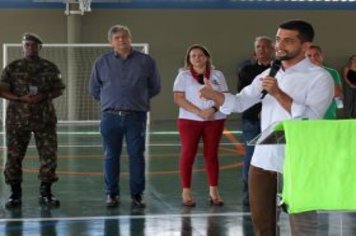 Foto - Inauguração da Quadra Poliesportiva Jardim Ana Maria