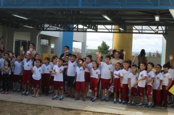 Foto - Inauguração da Escola Municipal de Educação Básica Bairro Jardim São José