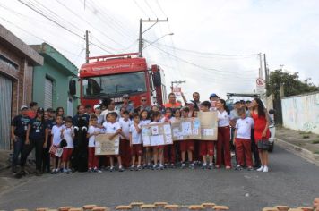 Foto - PASSEATA CONTRA A DENGUE- ESCOLA JARDIM ANA MARIA