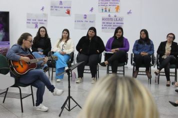 Foto - AGOSTO LILÁS- DIGA NÃO À VIOLÊNCIA CONTRA MULHER