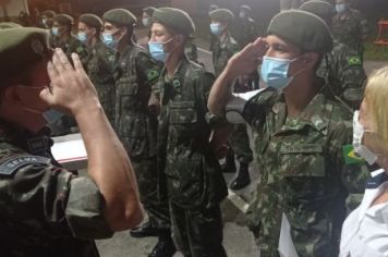 Foto - Formatura da turma pioneira 2021 do Tiro de Guerra 02-094 