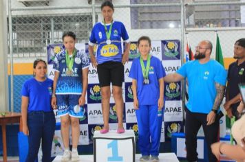 Foto - Torneio de Atletismo entres as APAES do Vale do Ribeira foi realizado no Centro de Eventos em Cajati