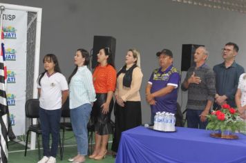 Foto - INAUGURAÇÃO DA QUADRA POLIESPORTIVA CAPITÃO BRÁS