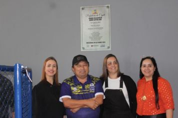 Foto - INAUGURAÇÃO DA QUADRA POLIESPORTIVA CAPITÃO BRÁS