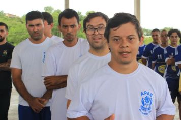 Foto - Torneio de Atletismo entres as APAES do Vale do Ribeira foi realizado no Centro de Eventos em Cajati