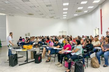 Foto - Aula inaugural da Formação Contínua em Educação Ambiental 