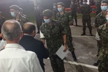 Foto - Formatura da turma pioneira 2021 do Tiro de Guerra 02-094 