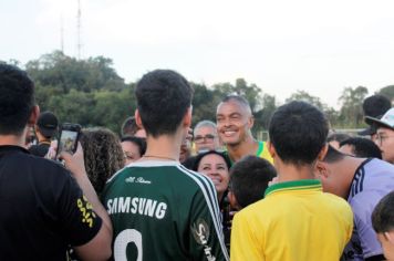 Foto - JOGO COMEMORATIVO COM EX-CRAQUES DA SELEÇÃO BRASILEIRA- CAJATI, 31 ANOS