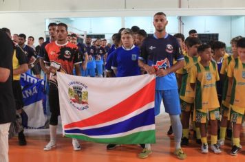 Foto - Cerimônia de reinauguração do Ginásio de Esportes Luiz Carlos Felizardo Rodrigues -Tatu