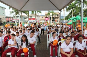 Foto - CAMINHADA FAÇA BONITO EM ALUSÃO AO 18 DE MAIO - DIA NACIONAL DE COMBATE AO ABUSO E À EXPLORAÇÃO SEXUAL