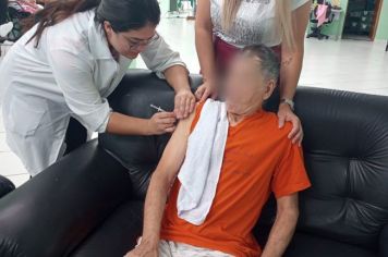 Foto - Residentes do Pró-Idoso participa de evento em homenagem ao dia Internacional da Mulher