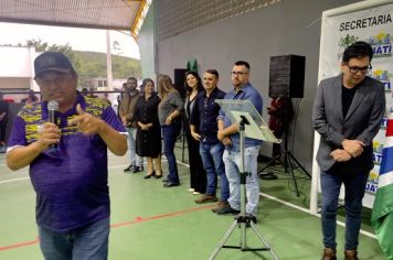 Foto - INAUGURAÇÃO DA QUADRA POLIESPORTIVA CAPITÃO BRÁS