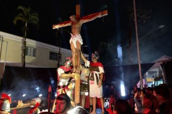 Foto - PAIXÃO DE CRISTO EMOCIONA CERCA DE 1500 MIL PESSOAS NA PRAÇA DA BÍBLIA