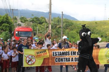 Foto - PASSEATA CONTRA A DENGUE- ESCOLA JARDIM ANA MARIA