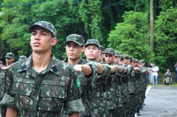 Foto - Cerimônia de matrícula dos novos atiradores do Tiro de Guerra 2023! 