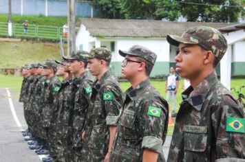 Foto - Cerimônia de matrícula dos novos atiradores do Tiro de Guerra 2023! 