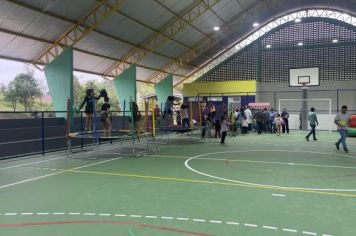 Foto - INAUGURAÇÃO DA QUADRA POLIESPORTIVA CAPITÃO BRÁS