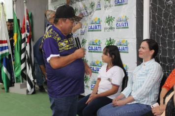 Foto - INAUGURAÇÃO DA QUADRA POLIESPORTIVA CAPITÃO BRÁS