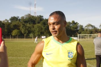 Foto - JOGO COMEMORATIVO COM EX-CRAQUES DA SELEÇÃO BRASILEIRA- CAJATI, 31 ANOS