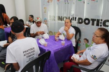 Foto - CREAS REALIZA CAMPANHA JUNHO VIOLETA EM CAJATI