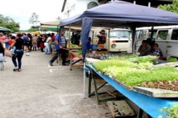 Foto - Feira Livre de Cajati em novo local