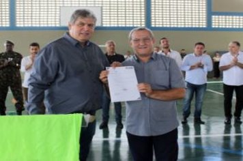 Foto - Inauguração da Quadra Poliesportiva Jardim Ana Maria