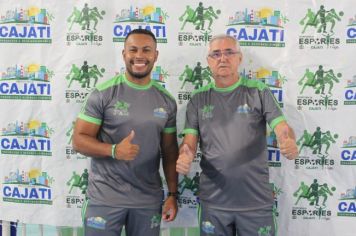 Foto - Cerimônia de reinauguração do Ginásio de Esportes Luiz Carlos Felizardo Rodrigues -Tatu