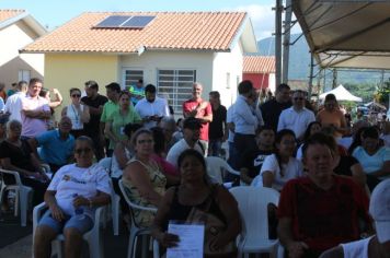 Foto - Inauguração do Empreendimento Cajati D- 65 casas e entrega de 280 títulos de Regularização Fundiária