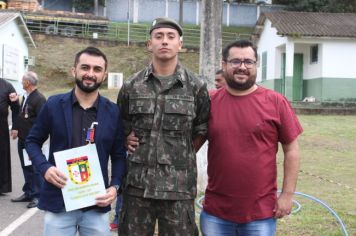 Foto - COMEMORAÇÃO DO DIA DO SOLDADO NO TIRO DE GUERRA