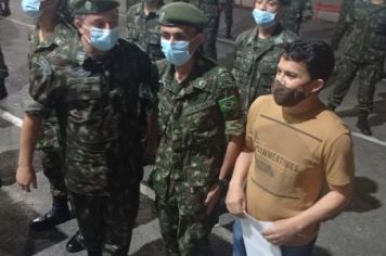 Foto - Formatura da turma pioneira 2021 do Tiro de Guerra 02-094 