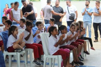 Foto - Inauguração da Escola Municipal de Educação Básica Bairro Jardim São José