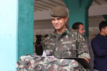 Foto - COMEMORAÇÃO DO DIA DO SOLDADO NO TIRO DE GUERRA