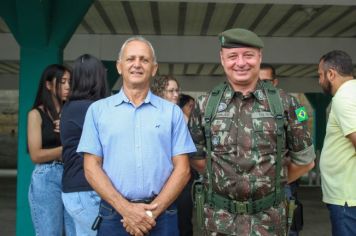 Foto - Cerimônia de matrícula dos novos atiradores do Tiro de Guerra 2023! 