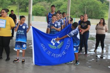 Foto - Torneio de Atletismo entres as APAES do Vale do Ribeira foi realizado no Centro de Eventos em Cajati