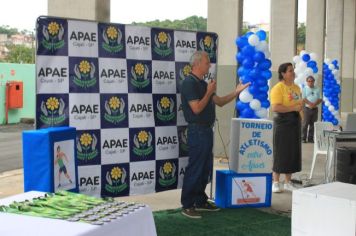 Foto - Torneio de Atletismo entres as APAES do Vale do Ribeira foi realizado no Centro de Eventos em Cajati