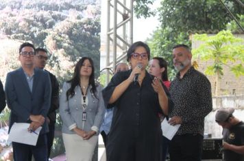 Foto - Inauguração do CRAS I - Centro de Referência de Assistência Social- Casa das Famílias  e do Serviço de Convivência e Fortalecimento de Vínculos-SFCV