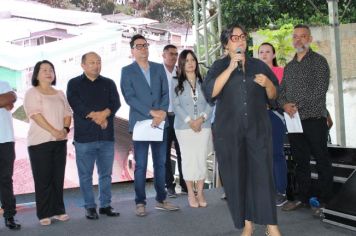 Foto - Inauguração do CRAS I - Centro de Referência de Assistência Social- Casa das Famílias  e do Serviço de Convivência e Fortalecimento de Vínculos-SFCV